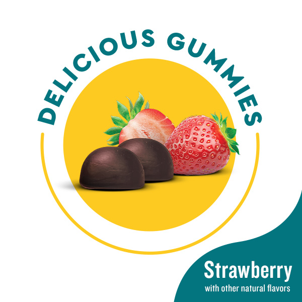 Nature Made Wellblends Stress Relief Gummies, 40 Strawberry Flavor Gummies