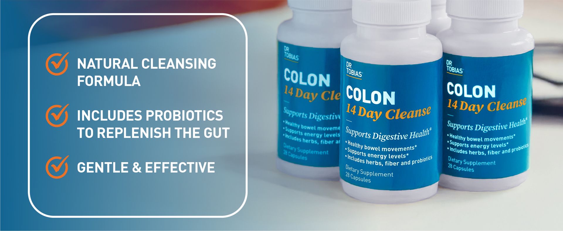 Dr. Tobias Colon 14 Day Cleanse | Supports Digestion & Gut Health