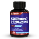 L-Threonine Capsules镁,Threonine补编,1900mg 镁L-Threonine,非GMO,Gluten Free - 120 Veg Capsules