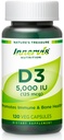 高潜力维生素D35000 IU – boost Immune,支持Bone & Teth,易吞120 Veg Capsules