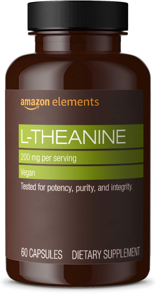 元素 Theanine 200mg 60 卡普尔