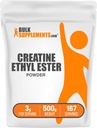 Bulk Assupports.com Creatine Ethyl Ester HCl Powder - Creatine Supplements, Creatine Ethyl Ester Powder - 不受欢迎的 & Gluten Free,每架服役3g,500g(1.1磅)(包1)