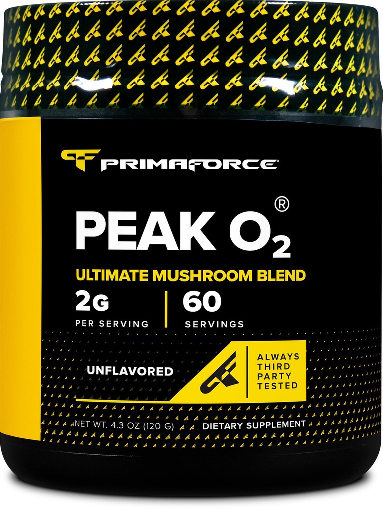 PrimaForce Peak O2 工作补编,120格拉姆 -- -- 专有混合剂、非GMO、Vegan和Gluten Free