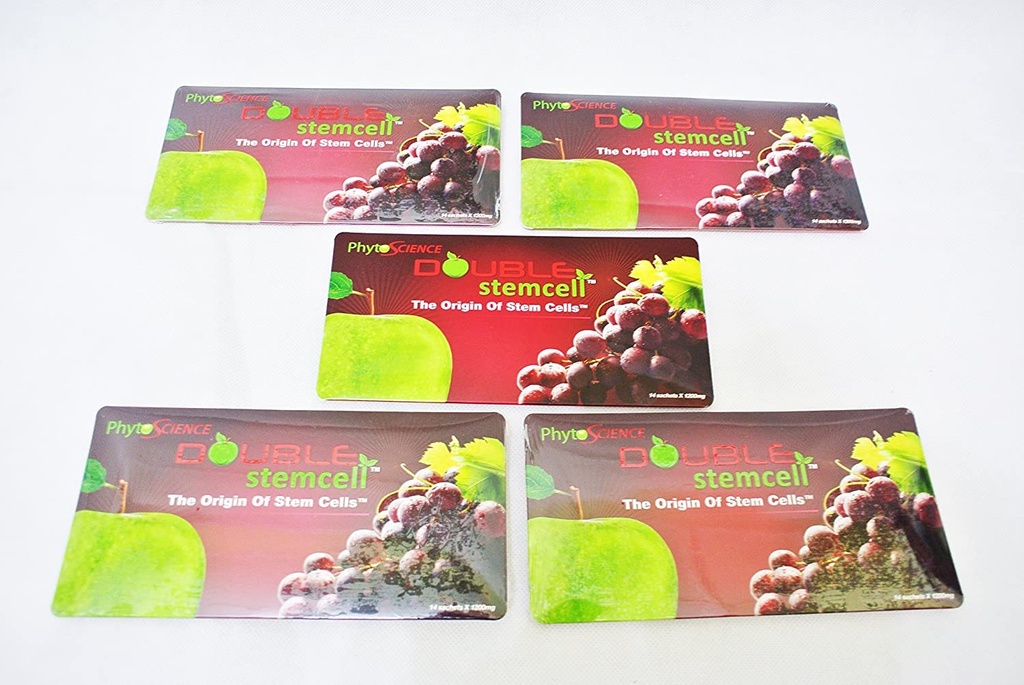 PhytoScience Apple Grape 双固件细胞 Stemcell Express 5 Packs(70 Sachets) 苹果葡萄双固件细胞快件(70 Sachets)