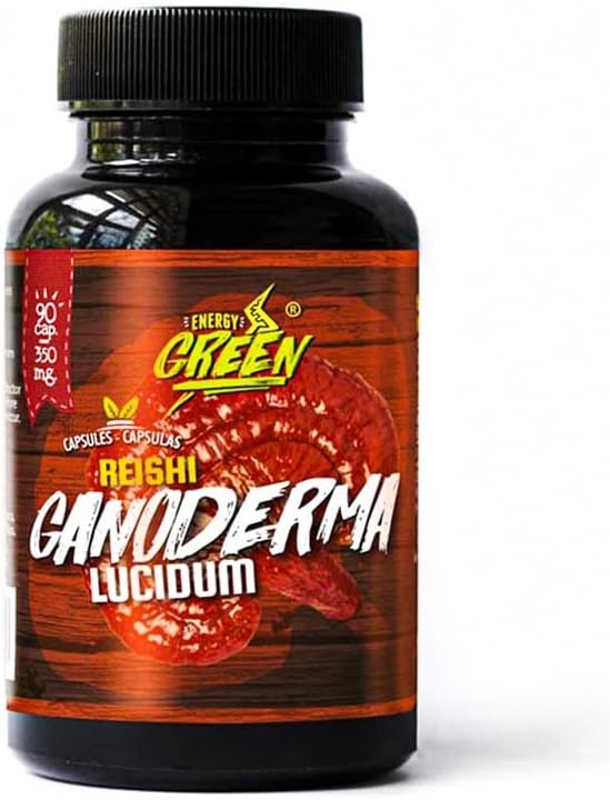 · 公平Reishi Ganaderma - Ganoderma - Ganoderma Lucidum 120 药丸* 350毫克 - Vegan药丸 - 非转基因 - Gluten Free