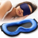 3D Cooling Gel Sleep Mask: 6oz Weighted Blackout Eye Mask for Women Men