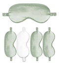 Sleep Masks 5PACK Silk Eyes Cover Satin Eye Mask Silky Blackout Soft Blindfold Sleeping Eyeshades Covers Bridesmaid Gifts