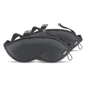 Lewis N. Clark Comfort Sleep Mask | Eye Mask for Travel | Comfortable & Breathable | Light Blocking & Adjustable | 2 Pack | Black