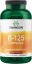 Swanson 维生素B-125 复合体 250 标签