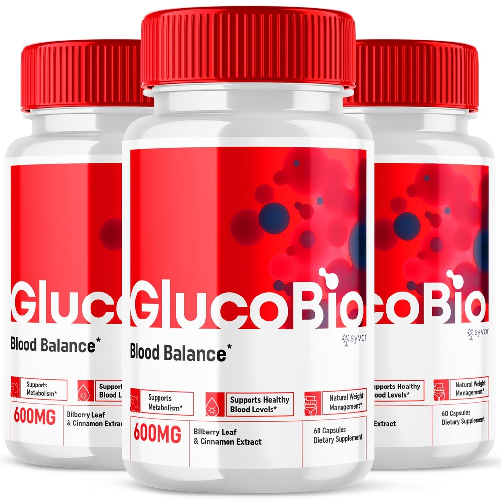 (3 Pack) Glucobio Capsules, Gluco Bio Advance Glyco 支持公式药丸, Glucobio 外力补充, Glucobio 天然成份 Glycogen 支持, Gluco Bio Glycogen Reviews (180 Capsules)