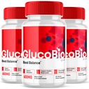 (3 Pack) Glucobio Capsules, Gluco Bio Advance Glyco 支持公式药丸, Glucobio 外力补充, Glucobio 天然成份 Glycogen 支持, Gluco Bio Glycogen Reviews (180 Capsules)