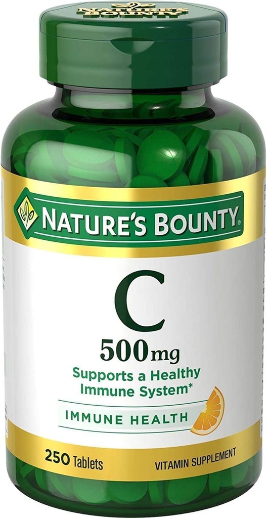 自然纯净肉素 C 500 mg 片 250 片(包装9)