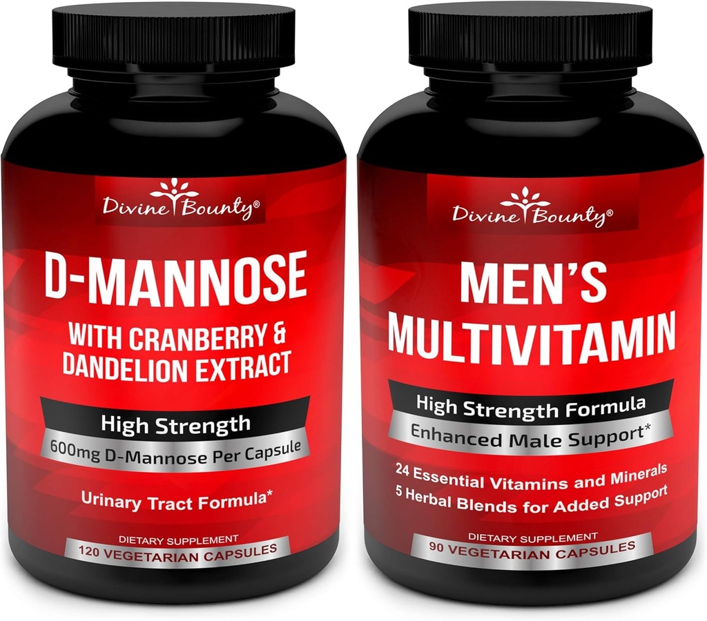 D-Mannose Capsules & Mens 多维塔明套装