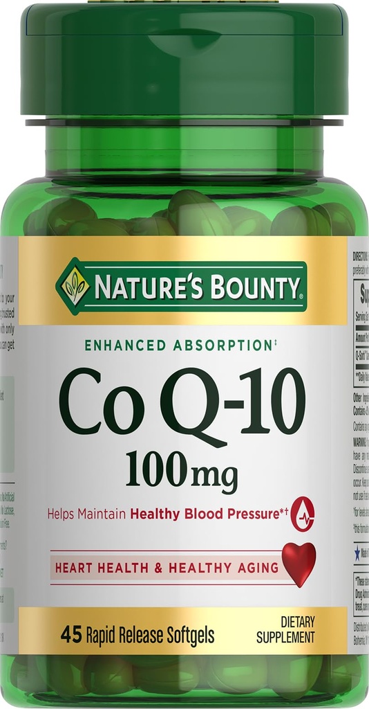 Nature's Bounty CoQ-10, 100mg 45 Softgels