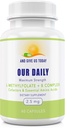 我们的每日Vites L-Methylfolate B 复合物和基本氨基酸(2.5mg) - 活性Folate,甲基化B12 Methycobalamin,B6和Glycine - 60 Counter