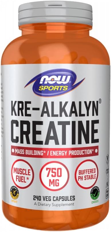 现在食品 Kre-Alkalyn ® Creatine - 240卡普尔