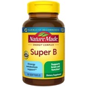 自然制造超B 男女复合维生素,能源代谢支持的饮食补充,超Vitamin B 复合,60 Softgel,60天供应