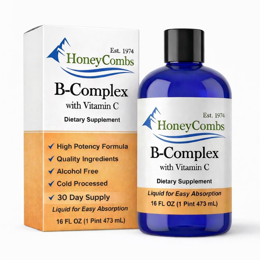 Liquid B-Complex w/ Vit-C, 16oz