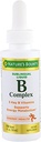 Nature's Bounty B Complex with B12 亚语液体快速代理饮食补充 2盎司