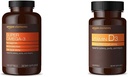 元素 Super Omega-3 配天然柠檬火焰(120个伯爵)和维生素 D3(180个软胶)