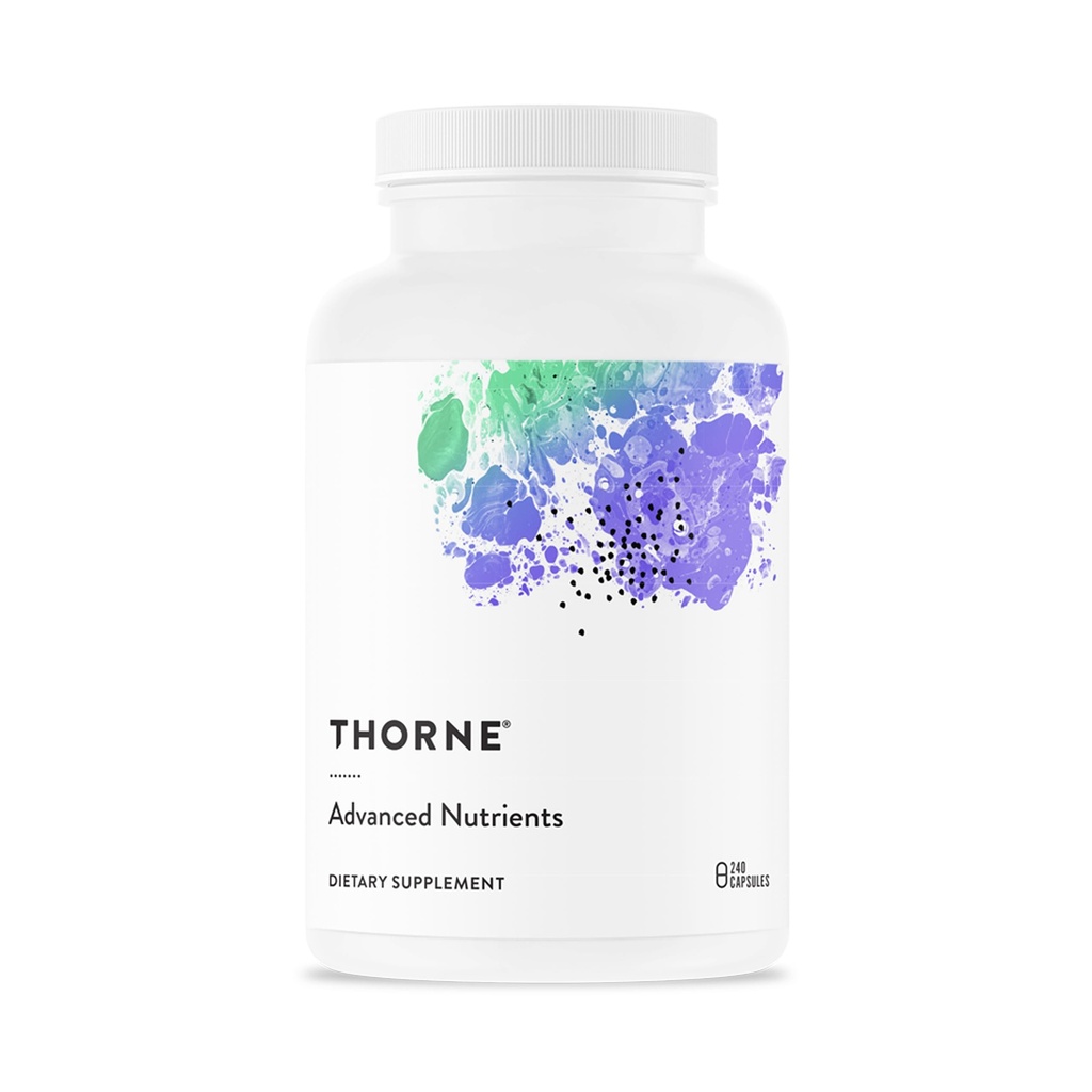 THORNE - Advanced Nutrients - Daily Multi-Vitamin & Mineral Supplement with Nicotinamide Riboside & Resveratrol - NAD Supplement - Third-Party Certified - Gluten, Dairy & Soy-Free - 240 Capsules