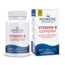 北欧自然维生素B综合体 - 45 Capsules Thiamini, Riboflavin, Niacin, B6 & B12, Folate, Biotin, Pantothenic 酸心脑健康, 能源,代谢非GMO服务