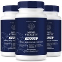 rize labs Mind Vitality Focus Brain Supplement, Mind Vitality to Boost Focus and Concentration & Avoid Mid-Afternoon Fatigue, Mind Vitality Advanced Formula Reviews (180 Capsules) (Pack of 3)
