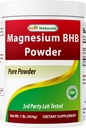 最佳天然镁 BHB 粉末 1升