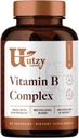 Utzy Naturals Vitamin B Complex 包含所有 8 个基本 B 维生素 配有 Choline 和 Inositol 配有 60 Capsules
