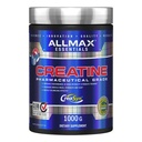 AllMAX 基本内容 CREATINE - 1000克粉末 - 提高性能和训练强度 - Vegan & Gluten Free - 200 services