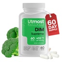 DIM Supplement for Women - 455 mg, 60 Capsules | Blend of Broccoli Extract and Bioperine for Maximized Bioavailability | Designed to Assist with Estrogen Regulation | Acne Support for Men and Women