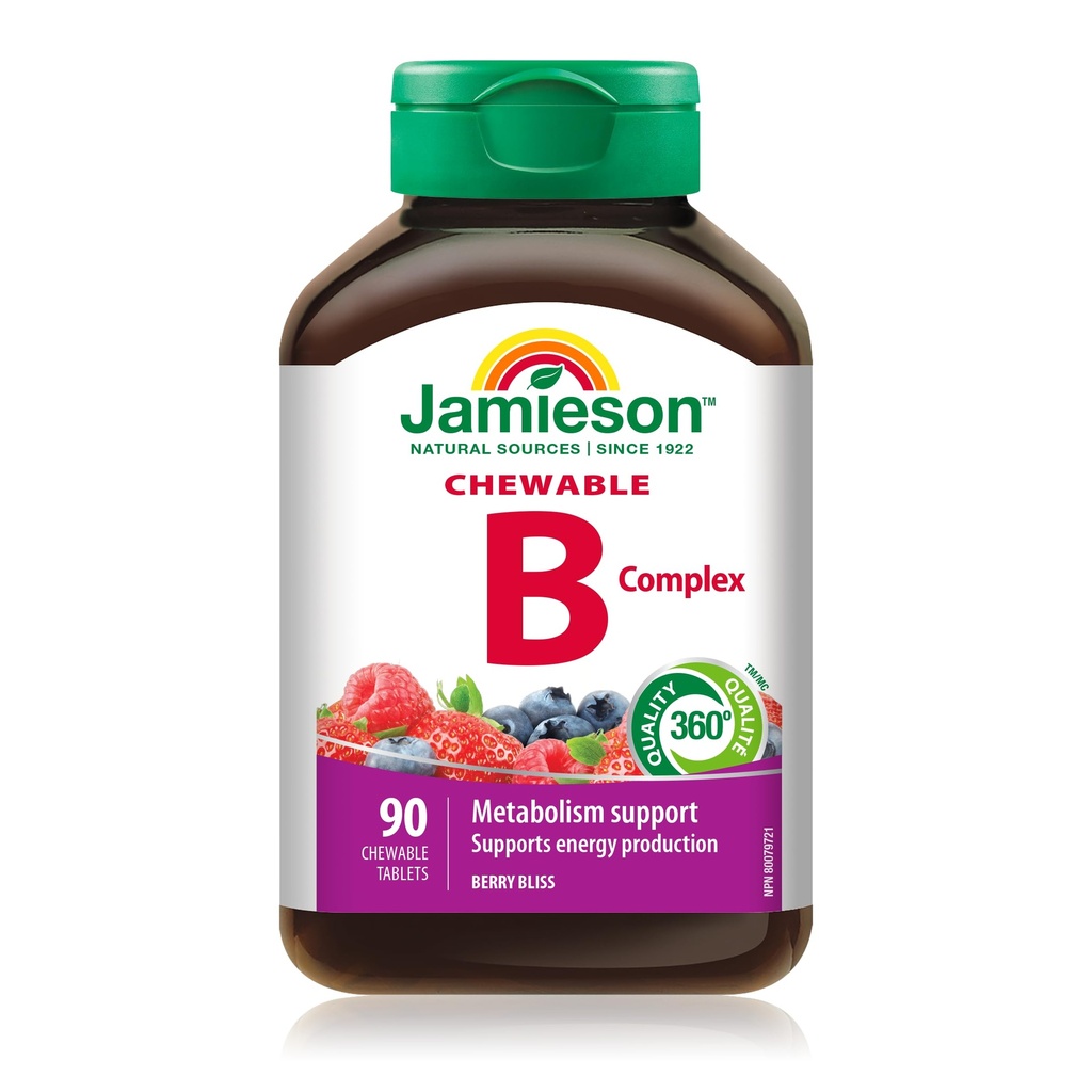 Jamieson 美味可口的菜式 B 复杂 莓糖 90块