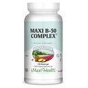 Maxi 健康压力救济 B 男女维生素复合物,维生素B6,B12,Biotin,Inositol,Folate,Vegan,Gluten & Soy & Milk Free,Kosher,Unflavored,100 Counter