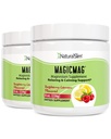 NaturalSlim Magicmag Pure Magnesium Citrate Power压力,便秘,肌肉,心脏健康,以及睡眠支持 QQ Raspberry Lemon Magnesium Supplement - 8oz drink Mix (2 Pack)