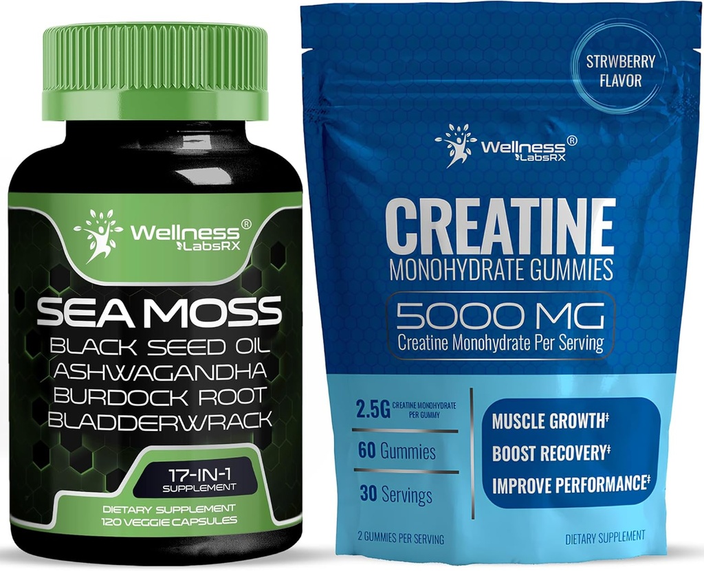 (原始内容存档于2019-09-26) (英语). wellness LABSRX 爱尔兰海摩斯·卡普勒斯 - Creatine Gummys 5000mg