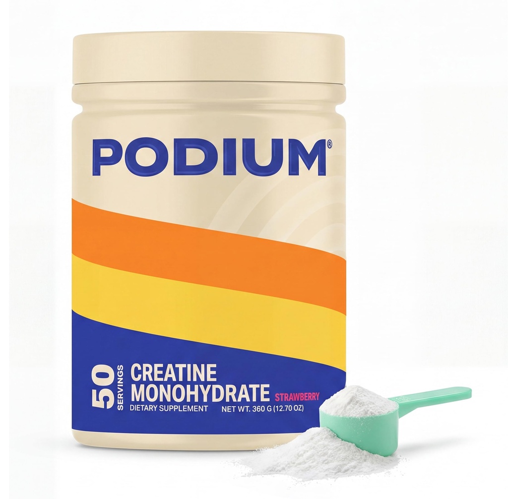 钾营养,Solos → Creatine 单水合物,50种服务,草莓,靴状运动性能