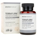 Terraflora 高级护理 共生 - SBO Probiotic和Prebiotic, 消化和古特健康, 土壤分泌预和抗生素, 男女与炭酸杆菌, Subtilis, Vegan - 60 Capsules