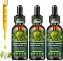 (3 Pack) Soursop Graviola 液滴 2000mg, 98% 吸收细胞支持和再生, Imune Boost, Liver, Herbal Goodness, Soursop Bitters 液滴 - Sugar/ Gluten Free, Natural Flavor, 6 Fl Oz