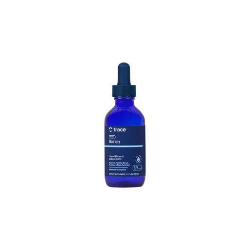 | Liquid Ionic Boron | 6 mg Boron | Supports Normal Bone Metabolism, Brain Function & Joint Health | With Ionic Trace Minerals, Magnesium + Chloride | 48 Servings, 2 fl oz (1 Pack)