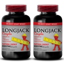 Natural Male Enchantment Pills Increase Size and Length - LONGJACK Size UP (All Natural Formula) - tongkat ali Extract - longjack for Men - tongkat ali Complex - 2 Bottles 120 Capsules
