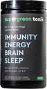 100% Natural Greens Superfood Powder – Daily Supplement with 38 Superfoods, Vitamins and Minerals – Supports Energy, Stress and Immunity – 30 Day Supply – 360 Grams (1 Tub)