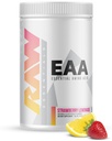 RAW EAA Amino Acids Powder, Strawberry Lemonade (25 Servings) - Pre Workout Amino Energy Powder for Strength, Endurance, Recovery & Lean Muscle Growth - BCAA Amino Acids Supplement for Men & Women