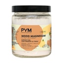 PYM Mood Magnesium Powder to Support Stress & Better Sleep, 30 Servings - Magnesium Glycinate, Magnesium Malate & l-Threonate, Yuzu Citrus | Non-GMO, Vegan, Gluten-Free | Cortisol Reducer