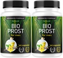 (2 Pack) BioProst For men - Bio Prost For Men, BioProst, Bio Prost, Bio Prost Original, Bio Prost Capsules, BioProst Pills, Original BioProst Supplement Support Formula, 120 Capsules For 2 Months