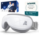 BOB AND BRAD Eye Massager with Heat FSA Eligible HSA, Birthday Gifts for Women Men Mom, Heated Eye Mask for Migraines with Music, Smart Migraine Massager for Dry Eyes Relief & Improve Sleep