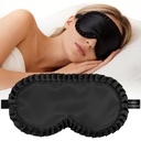 Silk Sleep Mask for Women, 100% Mulberry Silk Eye Mask for Light Blocking