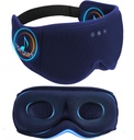 Sleep Mask with Headphones Bluetooth 5.4, TOPOINT 3D Eye Mask Blackout with Soft Bamboo Cotton for Side Sleepers Women Men, Sleep Headphones Earphones HD Speaker Microphone for Travel Meditation Gift