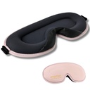 Ringchan Sleep Mask for Women, True Blackout Eye Mask, Dusty Rose Pink