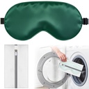 Silk Sleep Mask for Sleeping, Blackout Eye Mask with Adjustable Strap