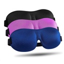 LKY DIGITAL Sleep Mask for Side Sleeper 3 Pack, Blackout 3D Eye Mask